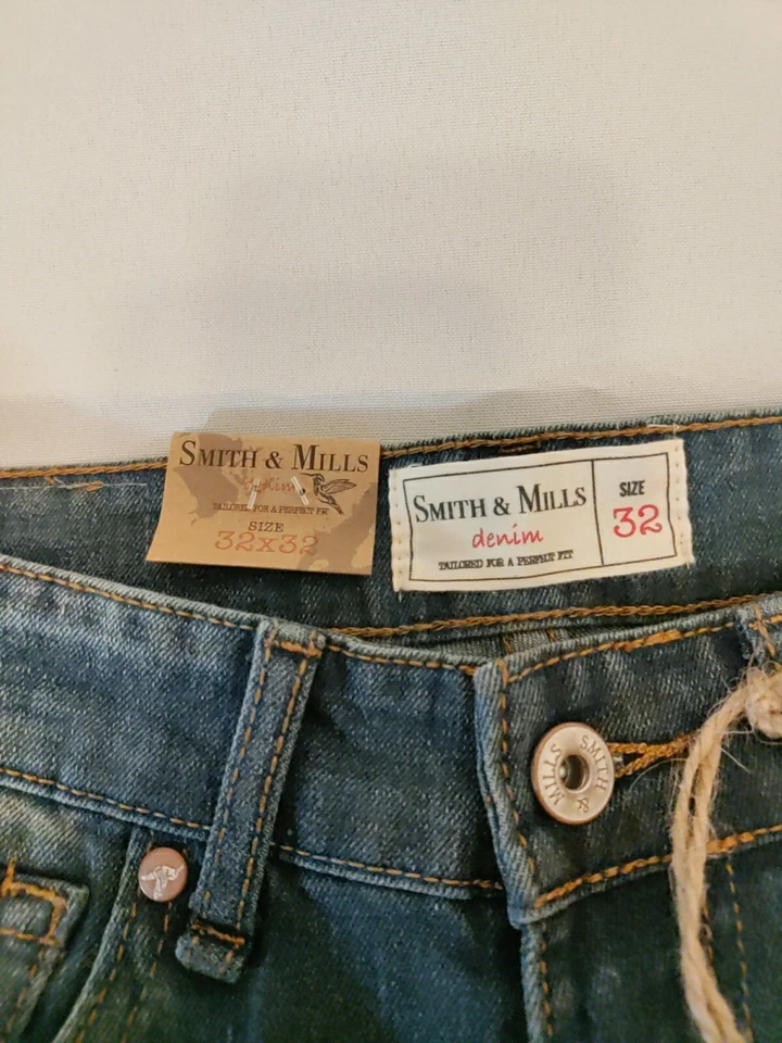 Denim elástico Smith And Wills talla 32 x 32 Foto 3 de 4