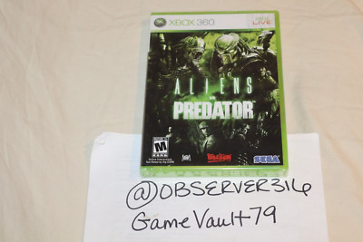 Alien vs. Predator (Microsoft Xbox 360, 2010) BRAND NEW SEALED