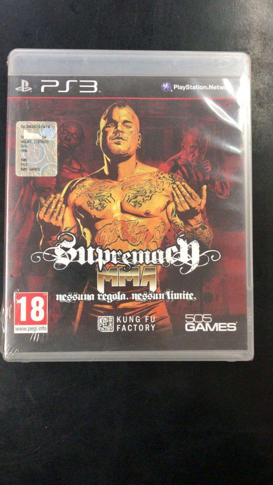 SUPREMACY MMA NUOVO PS3 ITALIANO 505 GAMES