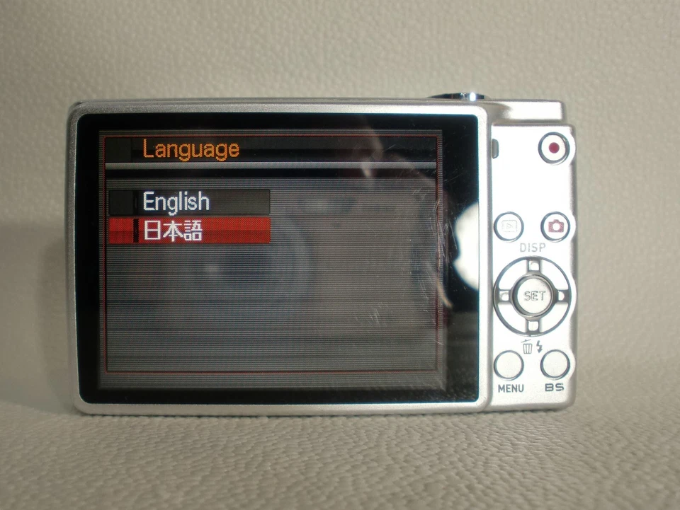 CASIO EXILIM ZOOM EX-Z250,f/2.6,9.3MP,4x,3in,Silver, Excellent from JAPAN,USED - Image 3 of 4