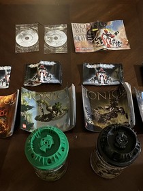 Lego Bionicle LOT, 4/6 Toa Nuva (Gen 2) + Extra Masks