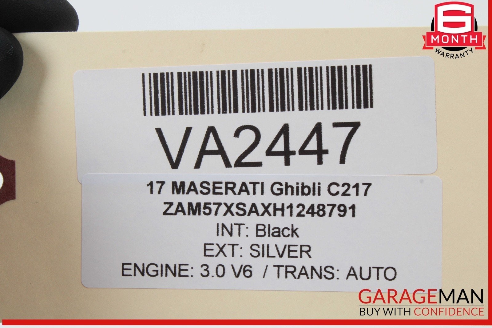 Maserati Ghibli 2014-2017 Rear Right Door lock actuators Set P/N 670037461