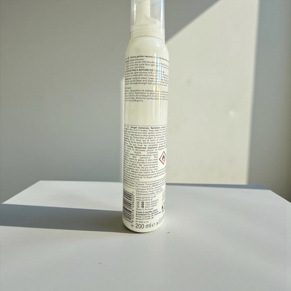 🌟 Pantene Pro-V Defined Curls Mousse Hold 5 – Discontinued ICONIC Formula RARE - Image 2 of 3