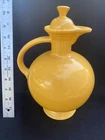 Vintage 1940 Homer Laughlin  Fiestaware Original Yellow Coffee Carafe With Lid
