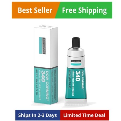 Silicone Heat Sink Compound 5oz 142g Dow Corning Non Flowing Suitable for The...