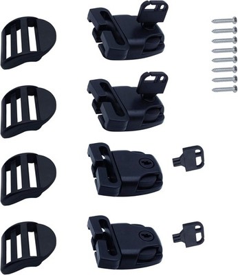4 Sets Spa Hot Tub Cover Clips Latch Replacement Repair Kit Heavy-Duty Spa Cover