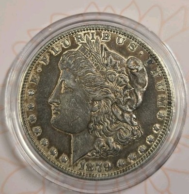 MORGAN SILVER DOLLAR 1879 BETTER DATE NICE 90% SILVER DOLLAR