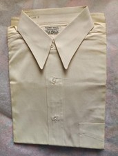Vintage Deadstock Town Hall Spear Point Collar Dress Shirt From The Paris