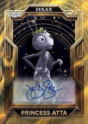 2025 TOPPS PIXAR GOLD CHROME HOBBY BOX DISNEY NEW SEALED 8-CARDS 1