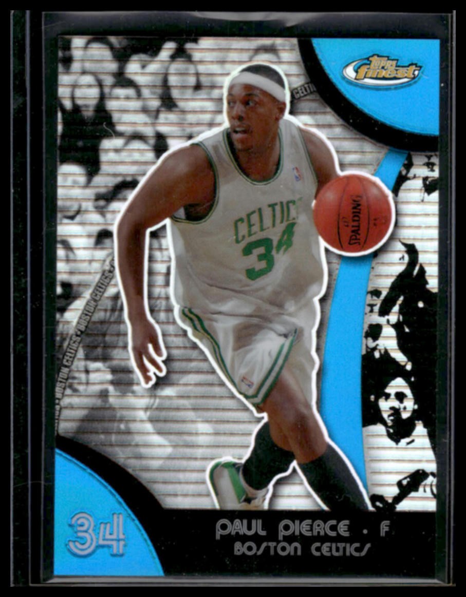 2007-08 Finest #34 Paul Pierce Refractors Blue #/199