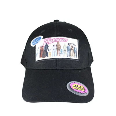 Disney Parks Star Wars 45th Anniversary Vintage Action Figures Baseball Cap Hat - Image 1 of 4