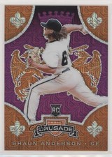 2019 Panini Chronicles Crusade Purple Mojo Prizm 43/75 Shaun Anderson #15 0e3