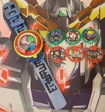 Probado, difícil de obtener, raro, vintage, reloj DX Yokai tipo cero, reloj Yokai 3
