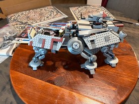 Lego 7675 Star Wars AT-TE WALKER Incomplete With Manual NO minifigures