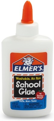 Liquid School Glue, Washable, Safe and Nontoxic, 4oz, 1 Count - Back to School