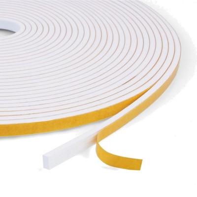 Dichtband Fenster Tür Isolierung Schallschutz Dichtung 6x3mm Weiß