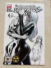 The Amazing Spider-Man #606 Marvel Comics 2009 Sexy Black Cat Variant SIGNED