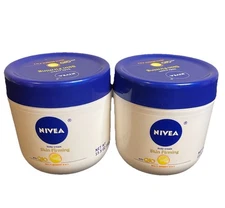 2 - Nivea Skin Firming Q10 Moisturizing Body Cream 13.5oz 4 In 1 Cream. RETIRED