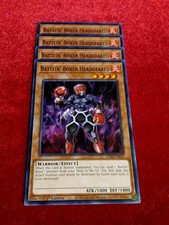 Yu-Gi-Oh! (x4) - Battlin' Boxer Headgeared - LD10-EN039 - 1st Edition - Unplayed