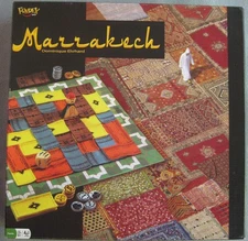Marrakech game 100% complete; carpet rug bazaar boardgame; Gigamic 2007