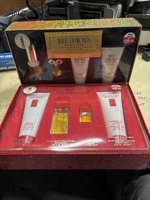 ELIZABETH ARDEN RED DOOR GIFT SET SPRAY 50ML EDP, MINISPRAY, LOTION, Diamonds