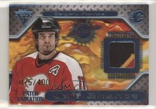 2000 Pacific Private Stock Titanium Game-Used Gear 75/400 Jeff Shantz Patch 7ez