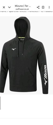 Mizuno Golf Damenpullover Hoodie UK-Größe 16 schwarz neu mit Etikett