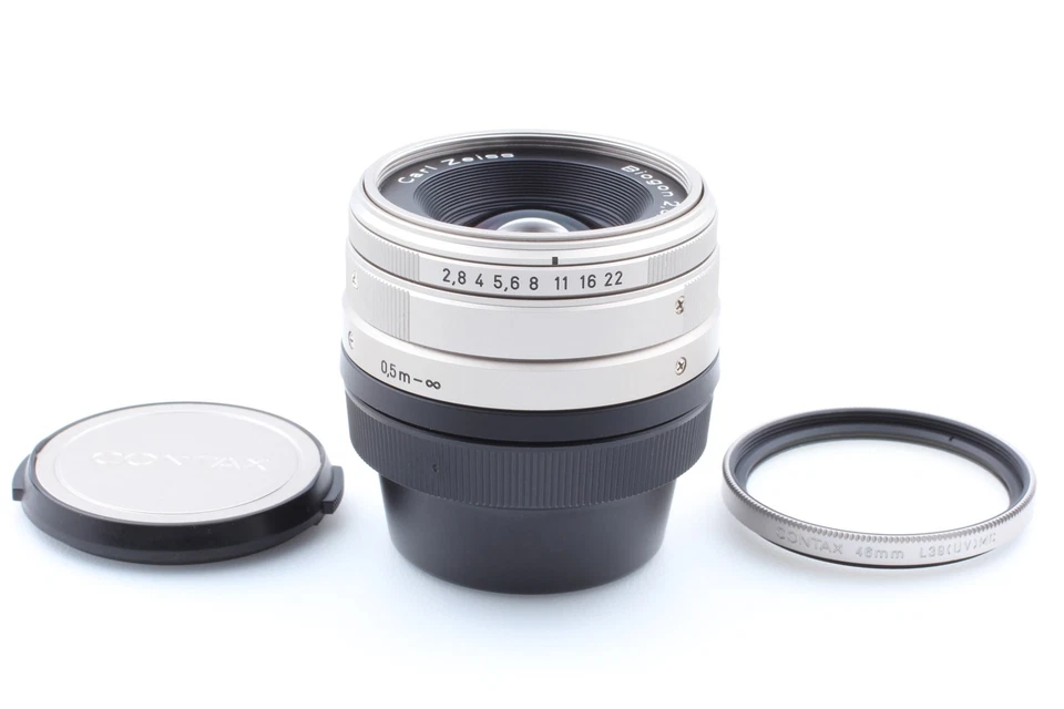 Tested [Top MINT] Contax Carl Zeiss Biogon T* 28mm f2.8 For G1 G2 From JAPAN - Image 4 of 4