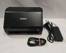 Epson Workforce ES-400 Color Duplex Document Scanner with Cables.