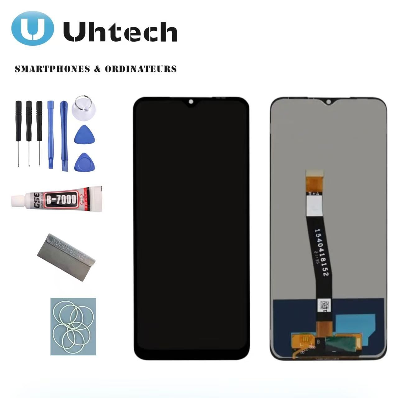 Écran tactile pour Samsung Galaxy A23 4G 2022 A235 LCD vitre noire Premium