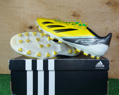 Adidas adizero F50 HG G65295 US11.5 Yellow boots Cleats mens