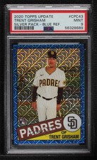 2020 Update Silver Pack 1985 Topps Chrome Baseball Blue Trent Grisham PSA 9 1b8