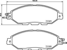 New Brake Pad Set, disc brake for INFINITI NISSAN:QX60,JX SUV,MURANO III