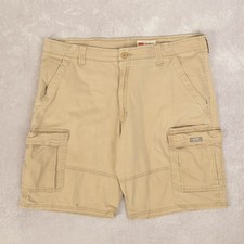 Wrangler Vintage Cargo Shorts W38 Men's Brown Utility