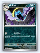 golbat pokemon card value (28/64) - Pokmon Night Wanderer (sv6a) Pokmon Hit Points70 HP Form Golbat Pokmon TCG Cards for