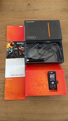 Sony Ericsson W880 W880i orange Walkman Komplett, Geprüft, Händler, Garantie OVP