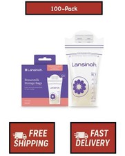 Lansinoh Breastmilk Breast Pump Storage Bag - 100 count