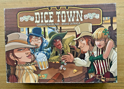 Dice Town Board Game by Matagot 1st Edition - Complete
