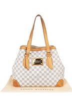 Louis Vuitton Damier Azur Monogram Hampstead MM Handbag Tasche