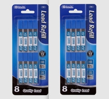 Bazic 0.7mm Mechanical Pencil Lead Refills, 20 Leads Per Tube, 16-Count