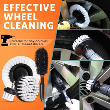 Car Cleaning Kit 25 Pcs Ultimate Car Wash Kit With Drill Brush, Cloth, And Wheel