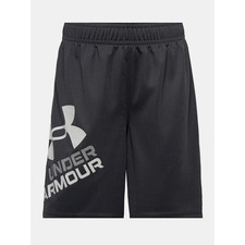 Under Armour Boys Size 4 Prototype Logo Shorts Dark Gray White New with Tags