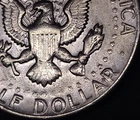 1972D Kennedy Half Dollar error coin -- Weak/No "FG" initials