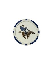 Marcador magnético de pelota de golf Sleepy Hollow CC Poker Chip 1,5 pulgadas nuevo