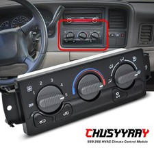 Ac Climate Control Module 599-266 Fit 2001-2002 Gmc Sierra 1500 Hd Pickup 4-door Ac Climate Control Module 599-266 Fit 2001-2002 Gmc Sierra 1500 Hd Pickup 4-door