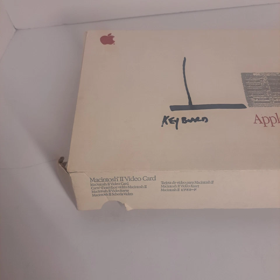 Caja Original De Colección Para Apple Macintosh II Computadora Tarjeta De Video Monocromática M0211 Foto 3 de 4