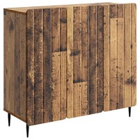 Sideboard Kommode Altholz-Optik Holzwerkstoff Landhaus 89X34X82 Cm
