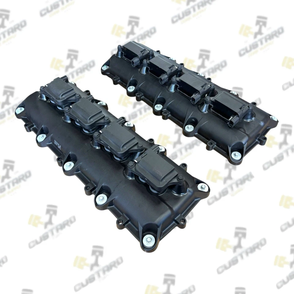 Cubierta de válvula Hemi Mopar Dodge 5,7 L 6,4 L con juego de bobinas de encendido (2) | 53022086AD Foto 2 de 4