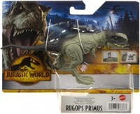 Jurassic World Dominion Rugops Primus Dinosaurier Ferocious Pack Figur Mattel