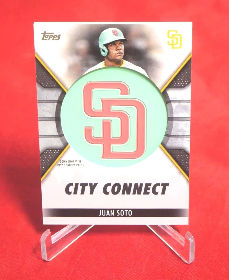 Juan Soto Commemorative City Connect Topps 2023 Baseball Card #CC-JS | eBay